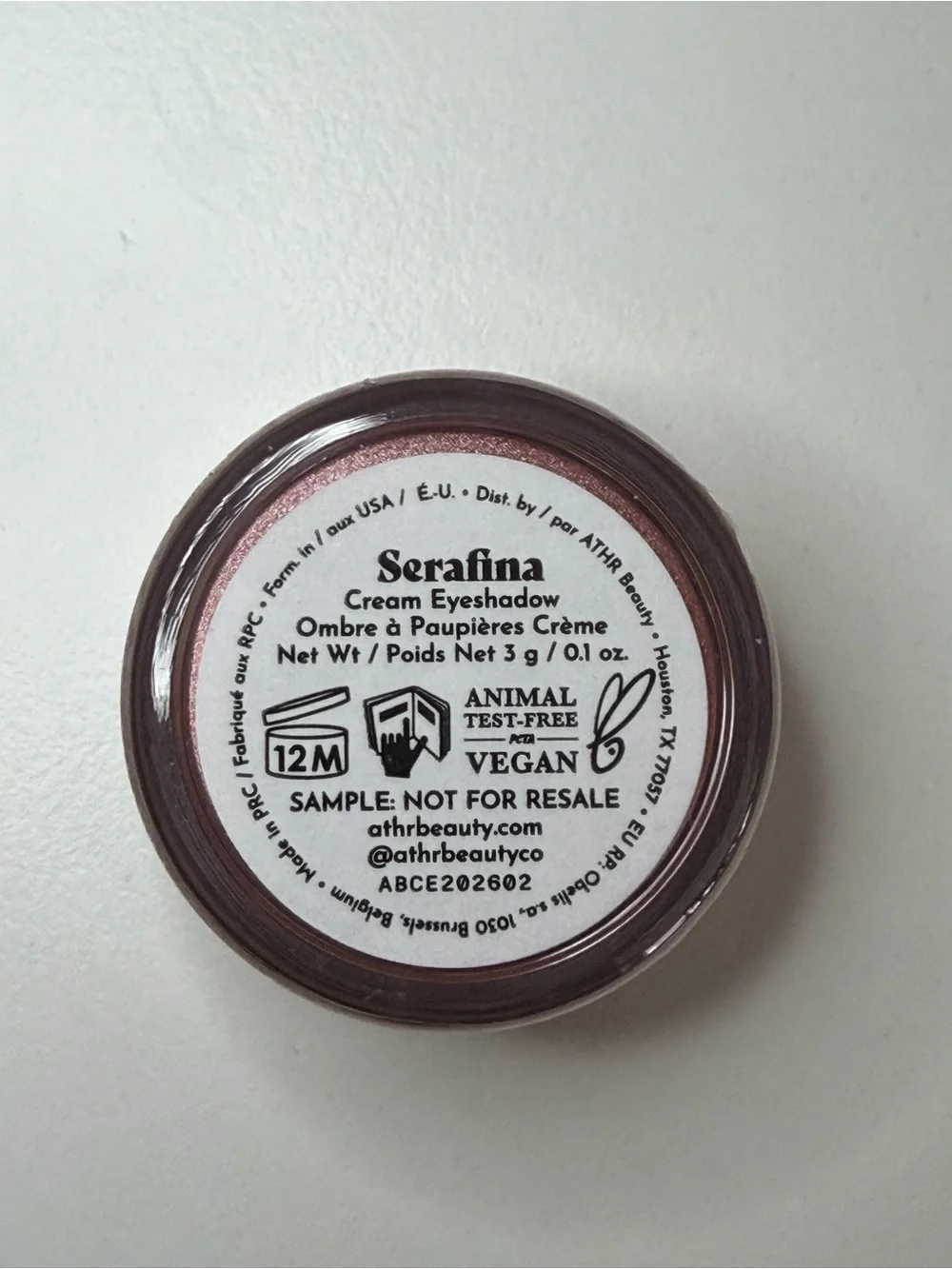 ĀTHR BEAUTYCream Eyeshadow in Serafina